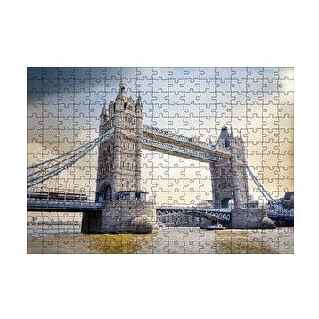 Cakapuzzle Londra Tower Bridge Köprüsü 120 Parça Ahşap Puzzle