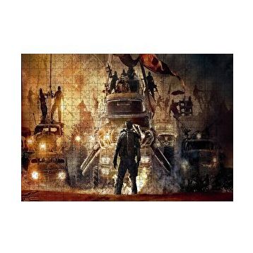 Cakapuzzle Mad Max Fury Road Kompozisyon 120 Parça Ahşap Puzzle