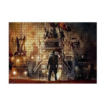 Cakapuzzle Mad Max Fury Road Kompozisyon 120 Parça Ahşap Puzzle