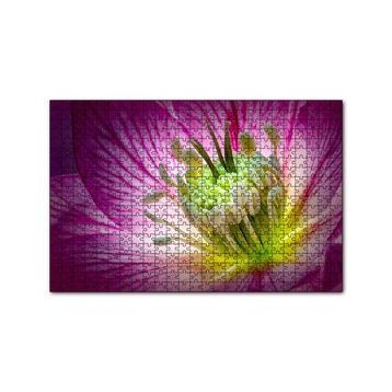 Cakapuzzle Makro Closeup Helleborus Çiçek Görseli 120 Parça Ahşap Puzzle