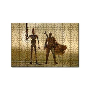Cakapuzzle Mandalorian IG-11 Star Wars Karakterleri Yapboz MDF Puzzle