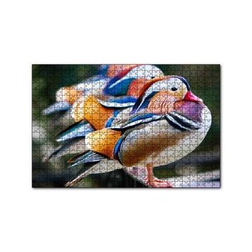 Cakapuzzle Mandarin Ördekleri 120 Parça Ahşap Puzzle