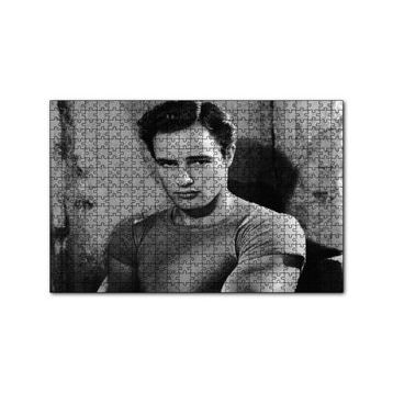 Cakapuzzle Marlon Brando Gençlik Yıllarında 120 Parça Ahşap Puzzle