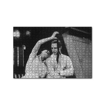 Cakapuzzle Marlon Brando Ve Jean Simmons Bir Sahne 120 Parça Ahşap Puzzle