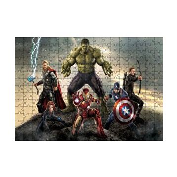 Cakapuzzle Marvel Avengers Görseli 120 Parça Ahşap Puzzle