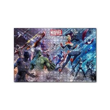 Cakapuzzle Marvel Kahramanları 120 Parça Ahşap Puzzle