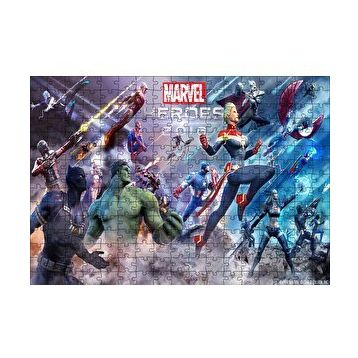 Cakapuzzle Marvel Kahramanları 120 Parça Ahşap Puzzle