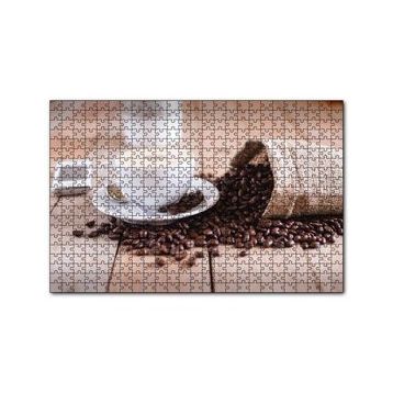 Cakapuzzle Masada Kahve Çekirdekleri ve Latte 120 Parça Ahşap Puzzle
