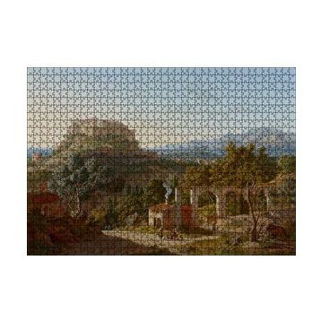 Cakapuzzle Massa Di Carrara Kalesi 120 Parça Ahşap Puzzle