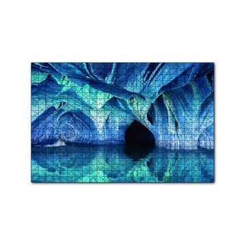 Cakapuzzle Mavi Gölet Mağara 120 Parça Ahşap Puzzle