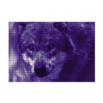 Cakapuzzle Mavi Kurt Fantastik 120 Parça Ahşap Puzzle