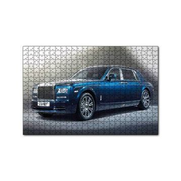 Cakapuzzle Mavi Rolls Royce Görseli 120 Parça Ahşap Puzzle