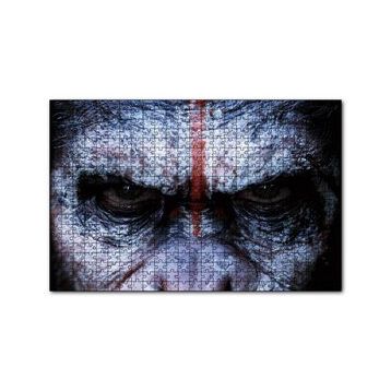 Cakapuzzle Maymunlar Cennemi Kararlı Savaşçı 120 Parça Ahşap Puzzle