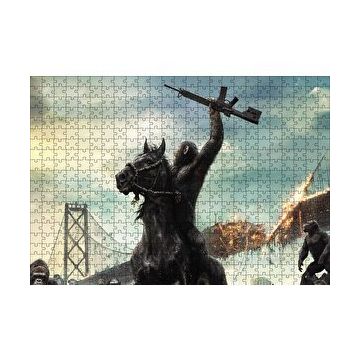 Cakapuzzle Maymunlar Gezegeni Movie Poster 120 Parça Ahşap Puzzle