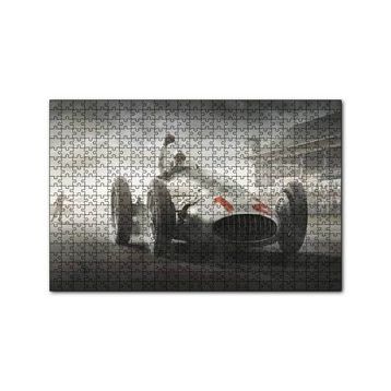Cakapuzzle Mercedes Gümüş Ok Görseli 120 Parça Ahşap Puzzle