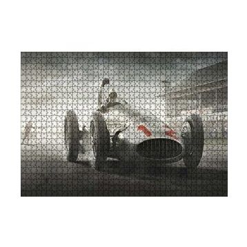 Cakapuzzle Mercedes Gümüş Ok Görseli 120 Parça Ahşap Puzzle