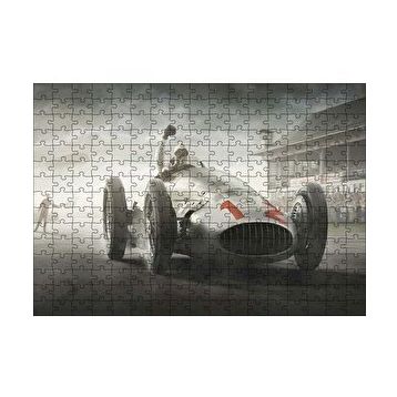 Cakapuzzle Mercedes Gümüş Ok Görseli 120 Parça Ahşap Puzzle