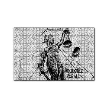 Cakapuzzle Metallica And Justice For All Albüm Kapağı 120 Parça Ahşap Puzzle