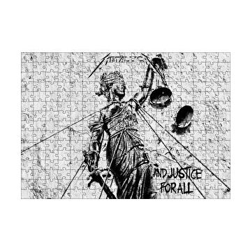 Cakapuzzle Metallica And Justice For All Albüm Kapağı 120 Parça Ahşap Puzzle