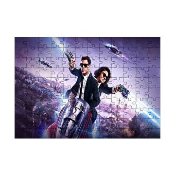 Cakapuzzle MIB International Chris Hemsworth Yapboz MDF Puzzle