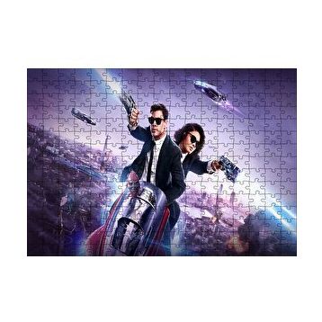 Cakapuzzle MIB International Chris Hemsworth Yapboz MDF Puzzle