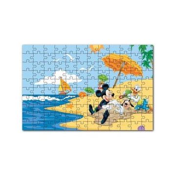 Cakapuzzle Mickey Mouse Donald Duck ile Yaz Maceraları Yapboz MDF Puzzle