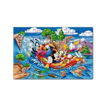 Cakapuzzle Mickey Mouse Donald Duck ile Yaz Maceraları Yapboz MDF Puzzle
