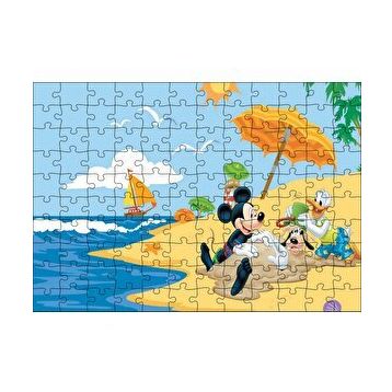 Cakapuzzle Mickey Mouse Donald Duck ile Yaz Maceraları Yapboz MDF Puzzle
