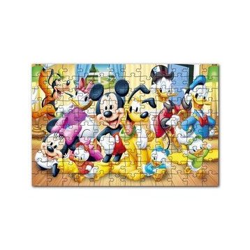 Cakapuzzle Mickey Mouse Ve Arkadaşlar 120 Parça Ahşap Puzzle
