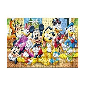 Cakapuzzle Mickey Mouse Ve Arkadaşlar 120 Parça Ahşap Puzzle
