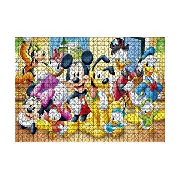 Cakapuzzle Mickey Mouse Ve Arkadaşlar 120 Parça Ahşap Puzzle