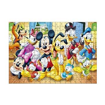 Cakapuzzle Mickey Mouse Ve Arkadaşlar 120 Parça Ahşap Puzzle
