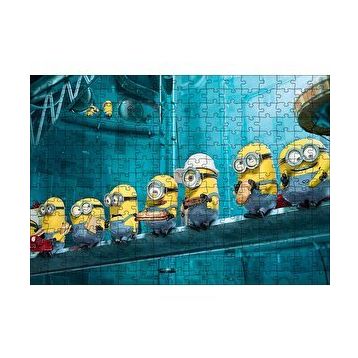 Cakapuzzle Minyonlar Animasyon Filmi 120 Parça Ahşap Puzzle