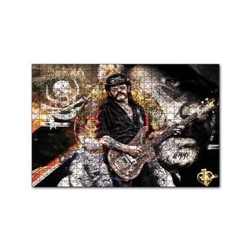 Cakapuzzle Motörhead Lemmy Kilmister 120 Parça Ahşap Puzzle