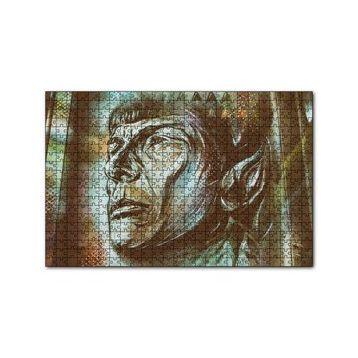Cakapuzzle Mr Spock Duvar Boyama 120 Parça Ahşap Puzzle
