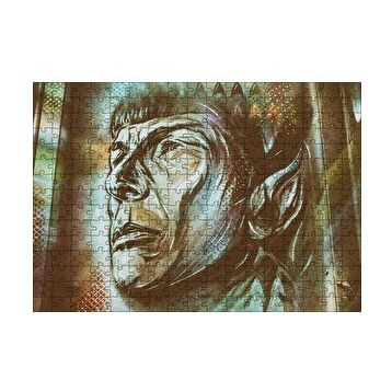 Cakapuzzle Mr Spock Duvar Boyama 120 Parça Ahşap Puzzle