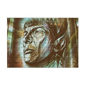 Cakapuzzle Mr Spock Duvar Boyama 120 Parça Ahşap Puzzle