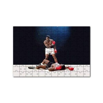 Cakapuzzle Muhammed Ali Khaliah Nakavt 120 Parça Ahşap Puzzle