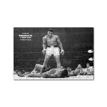 Cakapuzzle Muhammed Ali Khaliah Nakavt 1965 Görsel 120 Parça Ahşap Puzzle