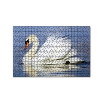 Cakapuzzle Muhteşem Beyaz Kuğu 120 Parça Ahşap Puzzle