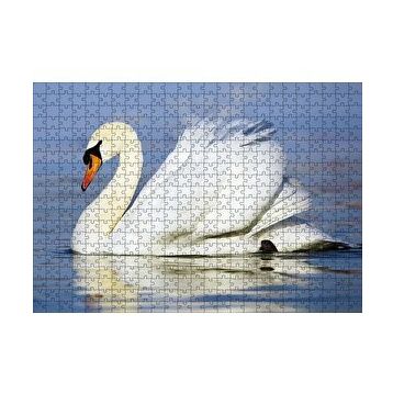 Cakapuzzle Muhteşem Beyaz Kuğu 120 Parça Ahşap Puzzle