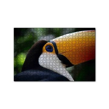 Cakapuzzle Muhteşem Renkleriyle Tukan Kuşu 120 Parça Ahşap Puzzle