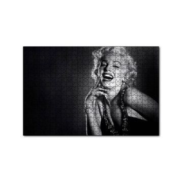 Cakapuzzle Mutlu Yıllar Marilyn Monroe Görseli 120 Parça Ahşap Puzzle