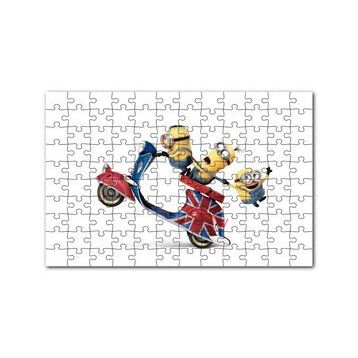 Cakapuzzle Mutlu Yıllar Minyonlar 2022 120 Parça Ahşap Puzzle