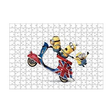 Cakapuzzle Mutlu Yıllar Minyonlar 2022 120 Parça Ahşap Puzzle