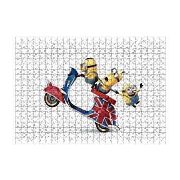 Cakapuzzle Mutlu Yıllar Minyonlar 2022 120 Parça Ahşap Puzzle