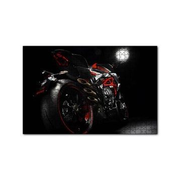 Cakapuzzle MV Agusta Brutale 800 RR Arka Görünüş 120 Parça Ahşap Puzzle