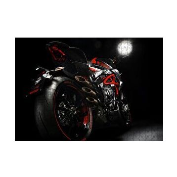 Cakapuzzle MV Agusta Brutale 800 RR Arka Görünüş 120 Parça Ahşap Puzzle