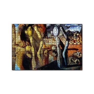 Cakapuzzle Narcissus Metamorfozu Salvador Dali Resmi 120 Parça Ahşap Puzzle
