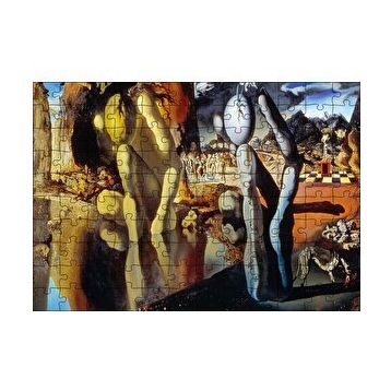 Cakapuzzle Narcissus Metamorfozu Salvador Dali Resmi 120 Parça Ahşap Puzzle